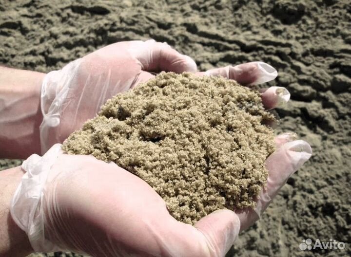 Песок мелкой фракции