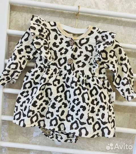 Боди платье на девочку