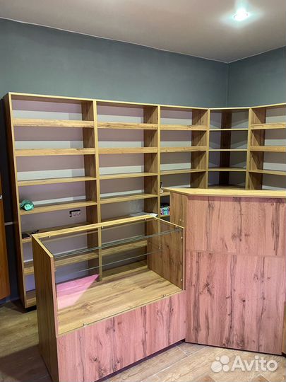 Стеллаж прилавок витрина
