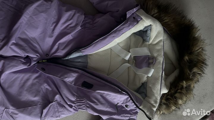 Зимний комбинезон для девочки