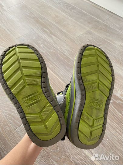 Сапоги демисезонные crocs