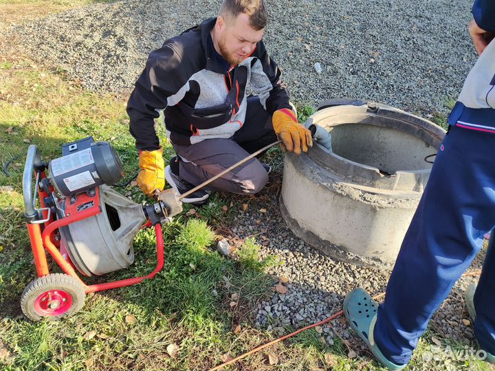 Прочистка канализации устранение засоров