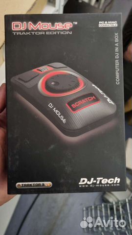 Мышка контроллер DJ Mouse Traktor Edition