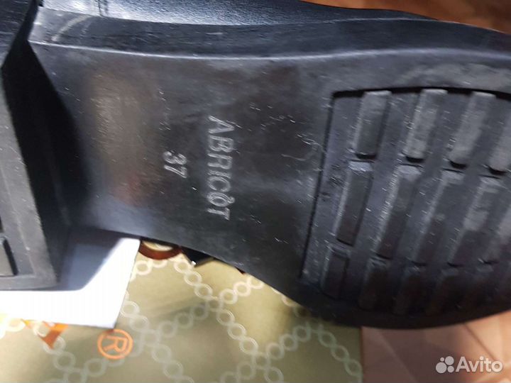 Ботинки весна-осень с опушкой из натур. меха