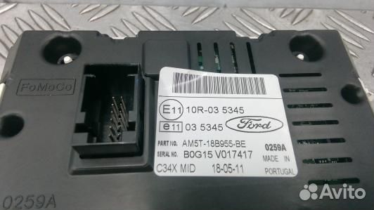 Монитор ford focus 3 (GBG13JA01)