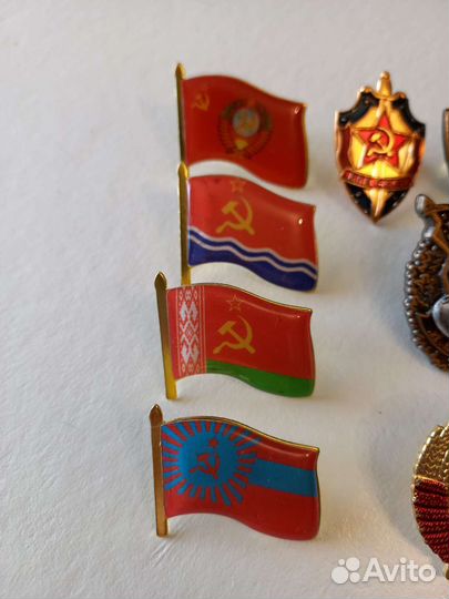 Значки символика СССР