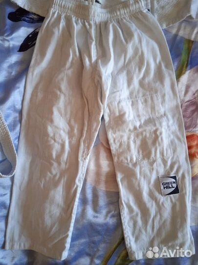 Кимоно для дзюдо green hill на мальчика