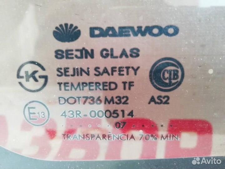 Форточка Daewoo Nexia 1995-2008
