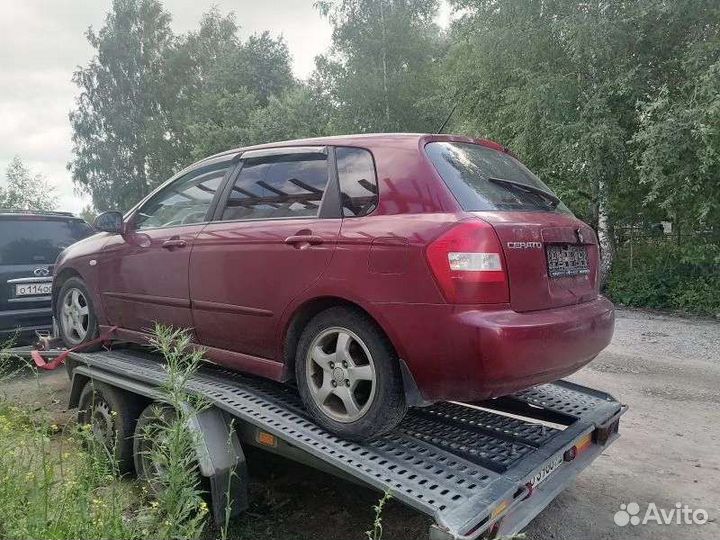 Разбор Kia Cerato 1 1.6 МКПП запчасти б.у