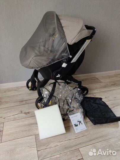 Коляска автолюлька foofoo 4в1 полный комплект