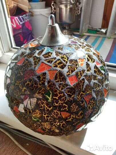 Плафон шар ручная работа