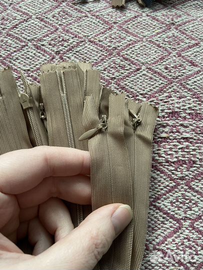 Молния потайная 50 см, 10 шт