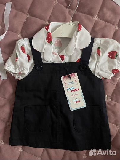 Летние вещи пакетом 3-6 мес (62-68)