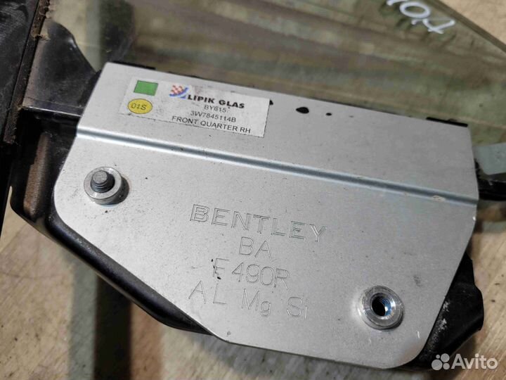 Форточка задняя правая Bentley Continental GT 2