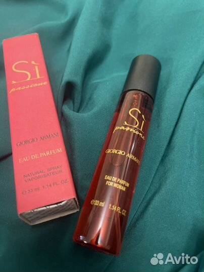 Giorgio armani si passione Оригинал 33ml тестер