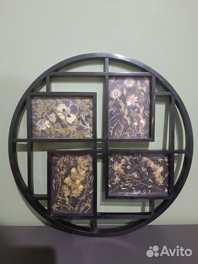 Рамка круглая настенная