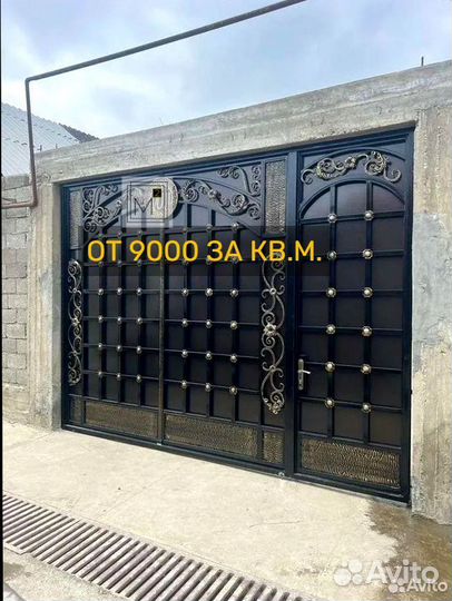 Ворота в Махачкале стандартные на заказ
