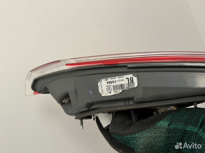 Задний стоп фонарь от corolla e180 рестайлинг