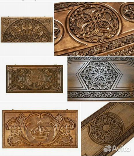 Нарды ручной работы