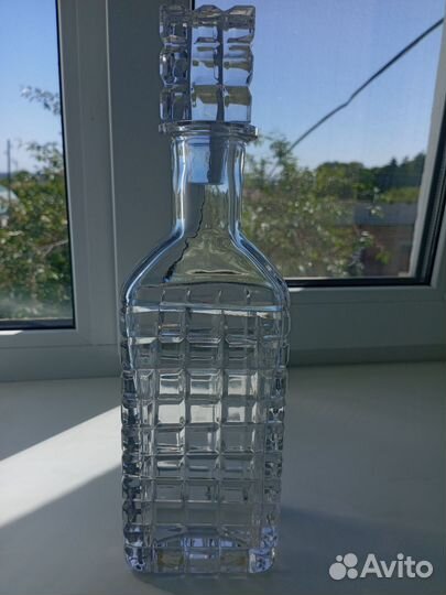 Штофы для виски 0,7 л, водки 2 шт- СССР