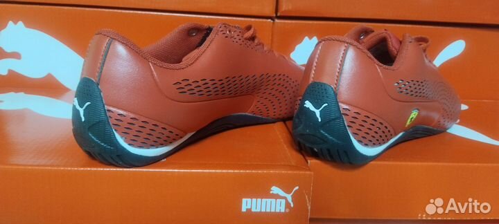 Кроссовки puma ferrari красные