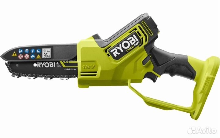 Бесщеточная цепная пила Ryobi