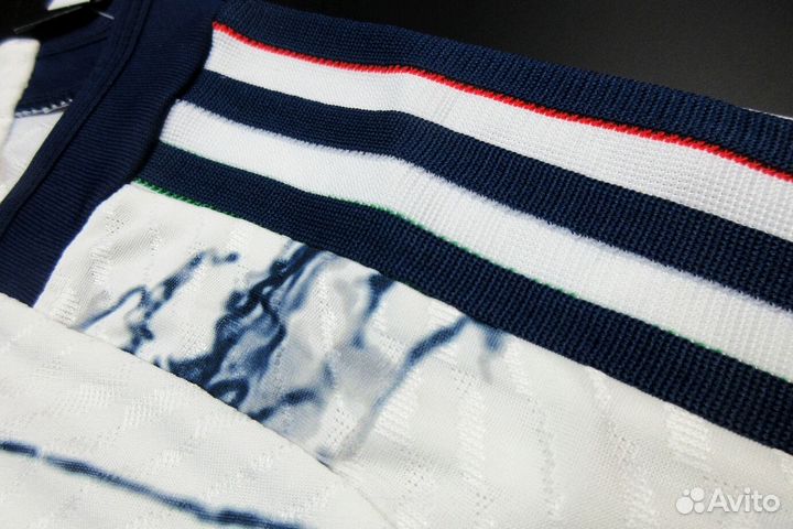Футболка игровая гостевая Сборная Италии сезон 22