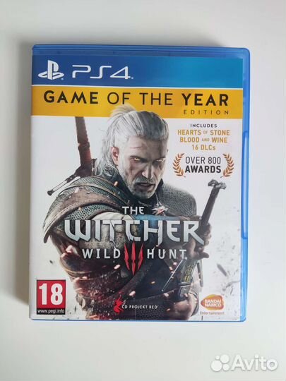 Ведьмак 3 Дикая Охота Игра года ps4 ps5