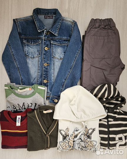 Пакет вещей на мальчика 116-122