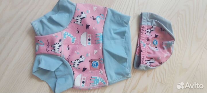 Трусики и шапочка splash about, 6-12 мес