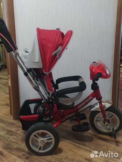 Велосипед коляска с ручкой