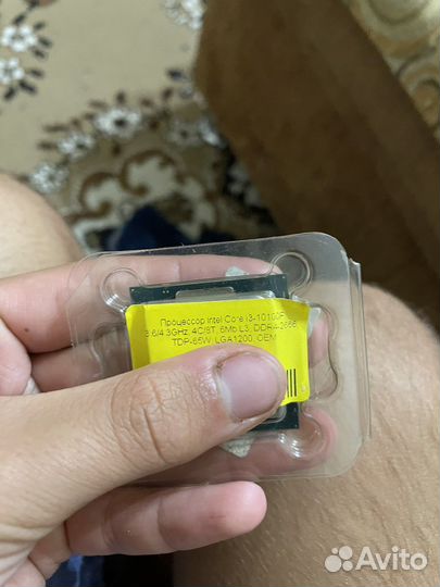 Процессор intel core i3 10100f