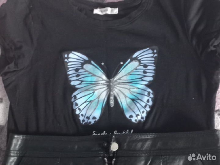 Коженная юбка