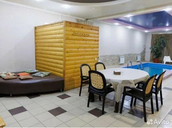 Сауна с тёплым бассейном