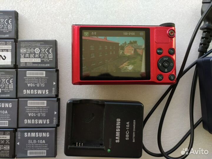 Фотоаппарат Samsung WB152F + 10 аккумуляторов