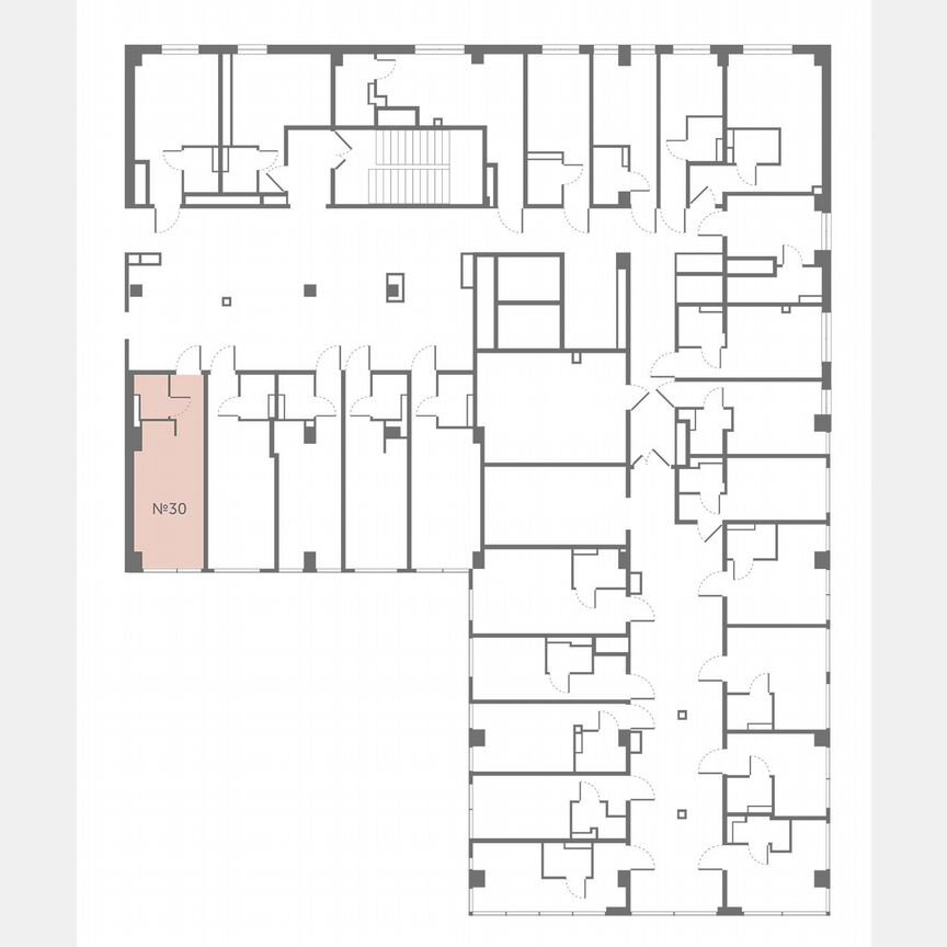 1-к. апартаменты, 21,1 м², 2/13 эт.