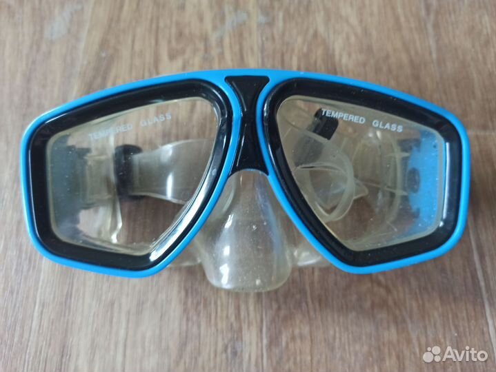 Набор для снорклинга DiveLine ласты, маска, трубка