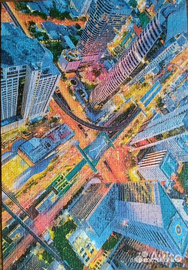 Пазлы 1000 деталей 6 штук