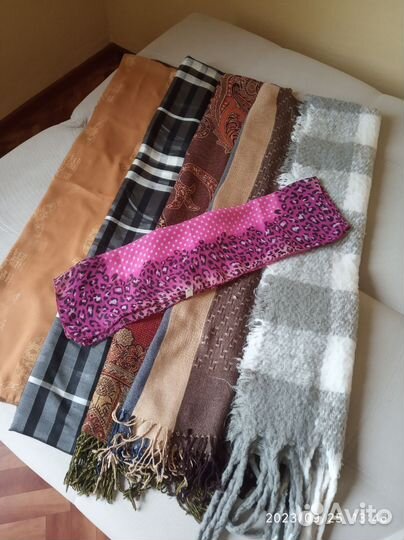 Шарфы и палантины