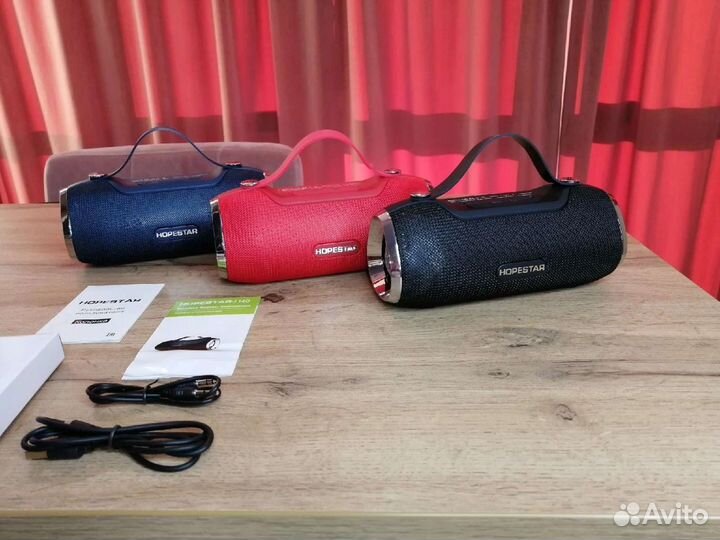 Музыкальная колонка Hopestar с ручкой для переноск