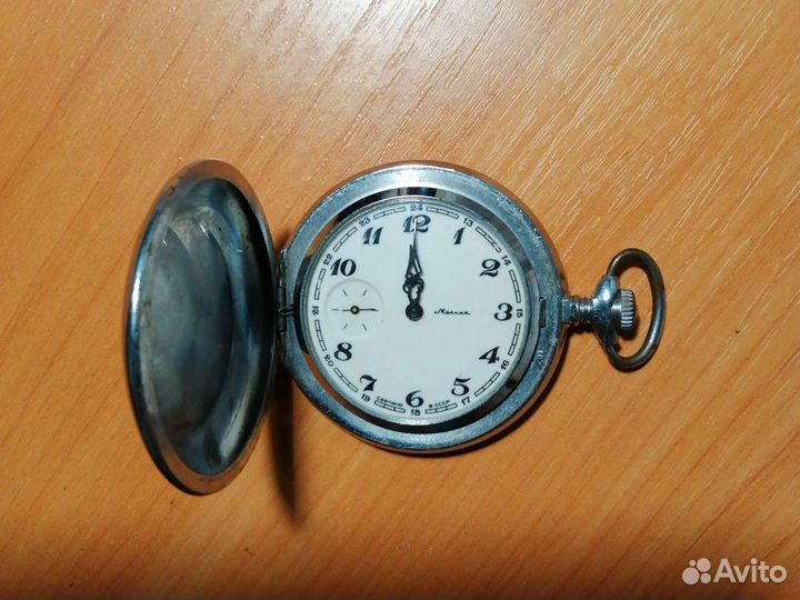 Часы карманные молния глухарь