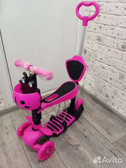 Самокаты новые для малышей с подножкой