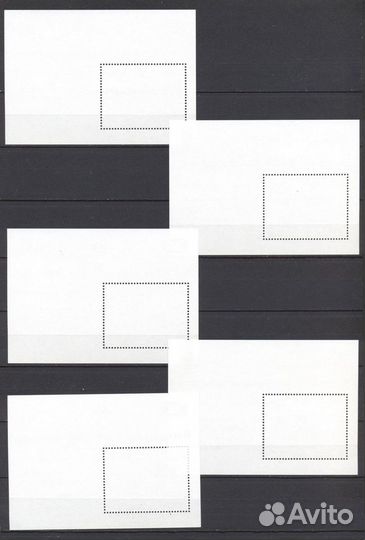 Mарки, блоки на тему 