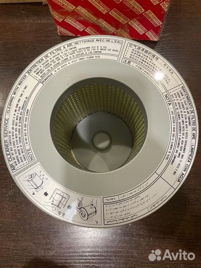 Воздушный фильтр toyota land cruiser