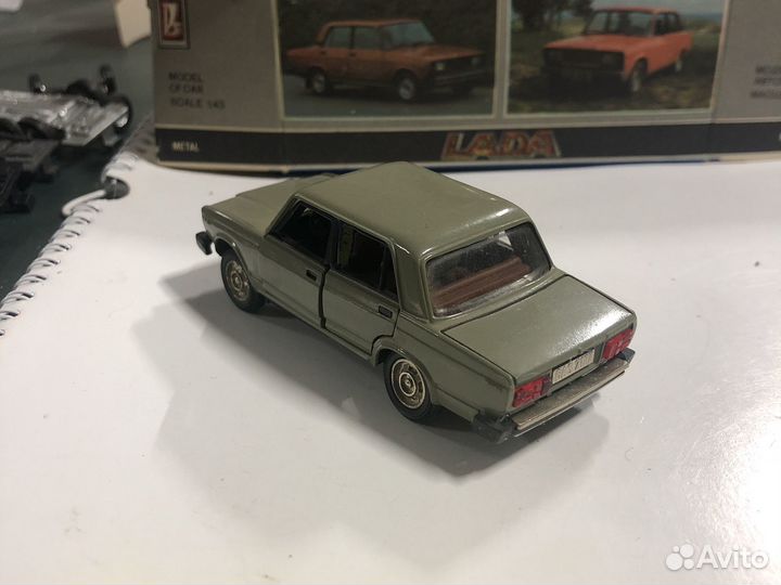 Модель ваз-2107 постномер