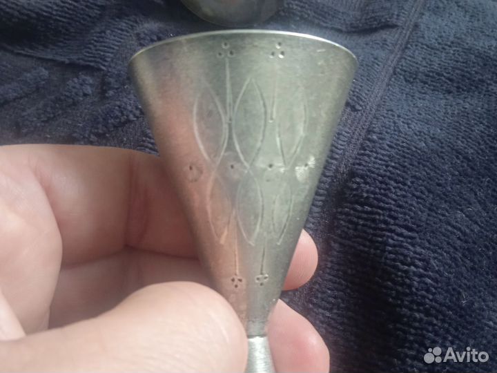 Стопки серебро