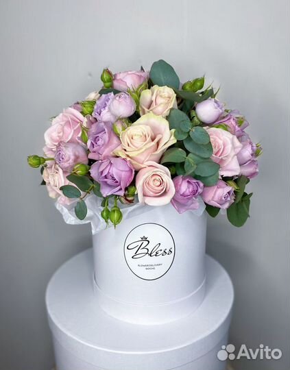 Цветы в коробке