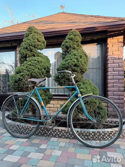 Старинный велосипед 