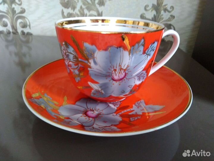 Чайные пары лфз СССР Вербилки и прочее