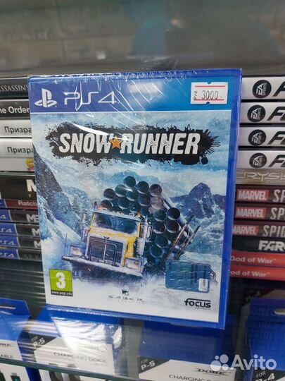 Игра Snowrunner Русские субтитры PS4